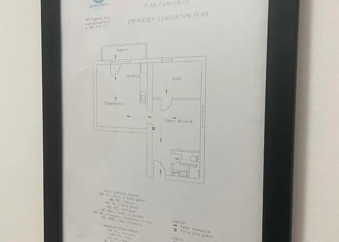 Kaya Old Town Zadar, Self Check-in, Balcony Ac Daire *